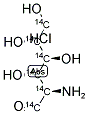 GLUCOSAMINE HYDROCHLORIDE, D-, [14C(U)] Struktur