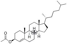 4-CHOLESTEN-3-BETA-OL ACETATE Struktur