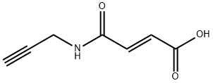 3-(N-PROP-2-YNYLCARBAMOYL)PROP-2-ENOIC ACID Struktur