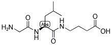 H-GLY-LEU-GAMMA-ABU-OH Struktur