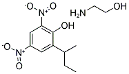 4,6-DINITRO-2-SEC-BUTYLPHENOL ETHANOLAMINE SALT Struktur