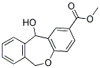 11-HYDROXY-6,11-DIHYDRO-DIBENZO[B,E]OXEPINE-2-CARBOXYLIC ACID METHYL ESTER Struktur