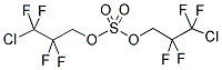 BIS(3-CHLORO-2,2,3,3-TETRAFLUOROPROPYL)SULFATE Struktur