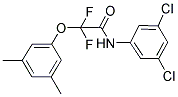 N-(3,5-DICHLOROPHENYL)-2-(3,5-DIMETHYLPHENOXY)-2,2-DIFLUOROACETAMIDE Struktur