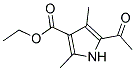 5-ACETYL-2,4-DIMETHYL-1H-PYRROLE-3-CARBOXYLIC ACID ETHYL ESTER Struktur