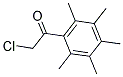 2-CHLORO-1-(2,3,4,5,6-PENTAMETHYLPHENYL)ETHAN-1-ONE Struktur