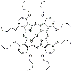 1,4,8,11,15,18,22,25-OCTABUTOXYPHTHALOCYANINE NICKEL(II) SALT Struktur