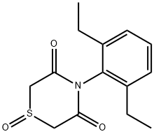 4-(2,6-DIETHYLPHENYL)-1LAMBDA4,4-THIAZINANE-1,3,5-TRIONE Struktur