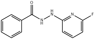 N'-(6-FLUORO-2-PYRIDINYL)BENZENECARBOHYDRAZIDE Struktur