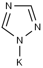 1,2,4-TRIAZOLE POTASSIUM SALT Struktur