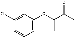 3-(3-CHLOROPHENOXY)-2-BUTANONE Struktur