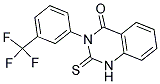 2-THIOXO-3-(3-TRIFLUOROMETHYL-PHENYL)-2,3-DIHYDRO-1H-QUINAZOLIN-4-ONE Struktur