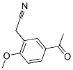 (5-ACETYL-2-METHOXYPHENYL)ACETONITRILE Struktur