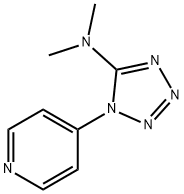 N,N-DIMETHYL-1-(4-PYRIDINYL)-1H-1,2,3,4-TETRAAZOL-5-AMINE Struktur