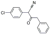 2-(4-CHLOROPHENYL)-3-OXO-4-PHENYLBUTANENITRILE Struktur