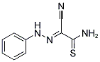 2-CYANO-2-(PHENYL-HYDRAZONO)-THIOACETAMIDE Struktur