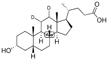 LITHOCHOLIC ACID-11,12-D2 Struktur