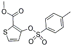 METHYL 3-([(4-METHYLPHENYL)SULFONYL]OXY)-2-THIOPHENECARBOXYLATE Struktur