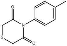 4-(4-METHYLPHENYL)-3,5-THIOMORPHOLINEDIONE Struktur