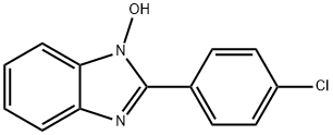 2-(4-CHLOROPHENYL)-1H-1,3-BENZIMIDAZOL-1-OL Struktur