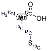 L-METHIONINE-13C5,15N Struktur