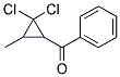 (2,2-DICHLORO-3-METHYLCYCLOPROPYL)(PHENYL)METHANONE Struktur