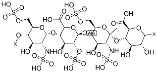 HEPARIN, SODIUM SALT, [3H(G)] Struktur