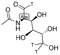 ACETYL-D-GLUCOSAMINE N-[GLUCOSAMINE-1,6-3H(N)] Struktur