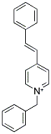 N-BENZYL-4-STILBAZOLIUM CHLORIDE Struktur