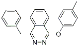 1-BENZYL-4-(4-METHYLPHENOXY)PHTHALAZINE Struktur