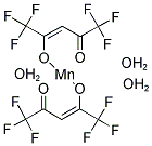 MANGANESE(II) HEXAFLUOROACETYLACETONATE TRIHYDRATE Struktur