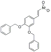 3,4-DIBENZYLOXY-TRANS-BETA-NITROSTYRENE Struktur