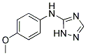 N-(4-METHOXYPHENYL)-1H-1,2,4-TRIAZOL-5-AMINE Struktur