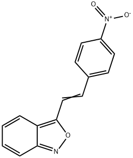 3-(4-NITROSTYRYL)-2,1-BENZISOXAZOLE Struktur