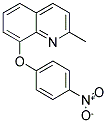 4-(2-METHYL(8-QUINOLYLOXY))-1-NITROBENZENE Struktur