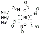 DIAMMONIUM SODIUM HEXANITRORHODATE(III) Struktur