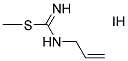 METHYL (ALLYLAMINO)METHANIMIDOTHIOATE HYDROIODIDE Struktur