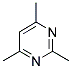 2,4,6-TRIMETHYLPYRIMIDINE Struktur