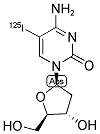 2'-DEOXYCYTIDINE, 5-[125I]IODO- Struktur