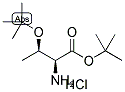 H-THR(TBU)-OTBU HCL Struktur