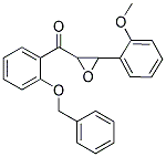 [2-(BENZYLOXY)PHENYL][3-(2-METHOXYPHENYL)OXIRAN-2-YL]METHANONE Struktur