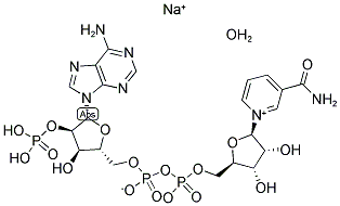 BETA-NADP SODIUM SALT HYDRATE, OXIDIZED FORM Struktur