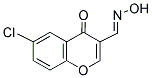 6-CHLORO-4-OXO-4H-CHROMENE-3-CARBALDEHYDE OXIME Struktur