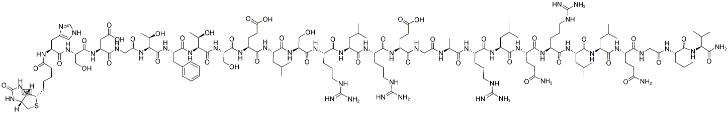 BIOTINYL-SECRETIN (HUMAN) Struktur