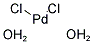 PALLADIUM (II) CHLORIDE, HYDROUS Struktur