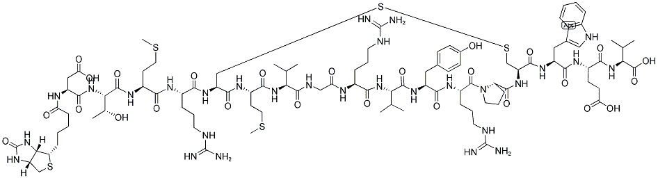 BIOTINYL-MELANIN-CONCENTRATING HORMONE (SALMON) Struktur