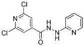 N'4-(2-PYRIDYL)-2,6-DICHLOROPYRIDINE-4-CARBOHYDRAZIDE Struktur