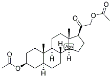 5-ALPHA-PREGNAN-3-BETA, 21-DIOL-20-ONE DIACETATE 結(jié)構(gòu)式