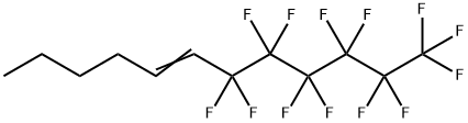 1-(PERFLUORO-N-HEXYL)HEXENE-1 Struktur