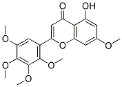 5-HYDROXY-7,2',3',4',5'-PENTAMETHOXYFLAVONE Structure